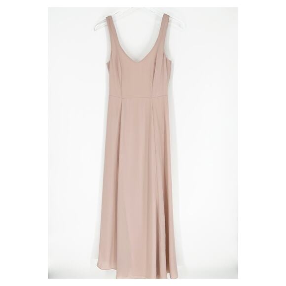 Show Me Your MuMu Jenn Bridesmaid Maxi Dress S Pink - Picture 2 of 7